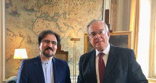 L’ambassadeur d’Iran à Paris rencontre le secrétaire général du Quai d'Orsay