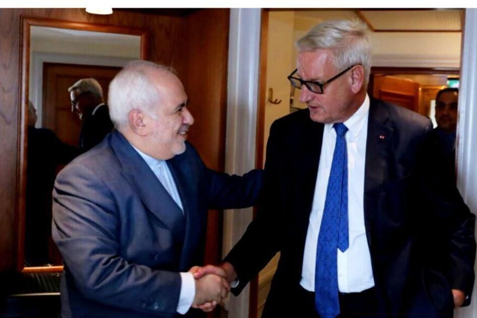 Le ministre iranien rencontre l'ex-premier ministre suédois