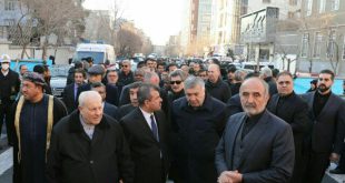 Des diplomates étrangers aux funérailles du général Soleimani