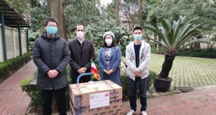 چین ۵ هزار کیت تشخیص کرونا به ایران هدیه کرد