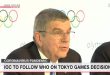 سرنوشت المپیک توکیو به سازمان بهداشت جهانی واگذار شد
