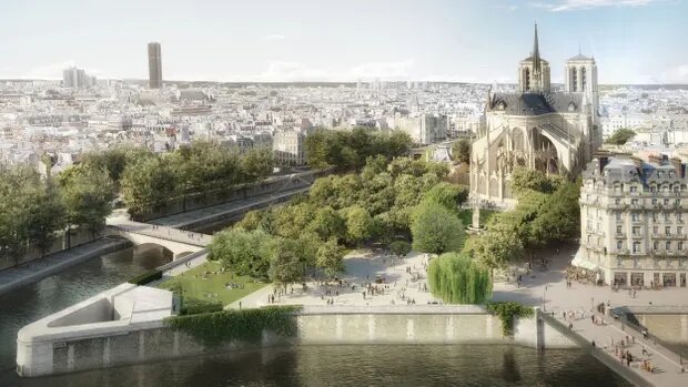 یک معمار بلژیکی برنده مسابقه بین‌المللی طراحی محیط اطراف و چشم‌انداز کلیسای تاریخی نوتردام پاریس شد.